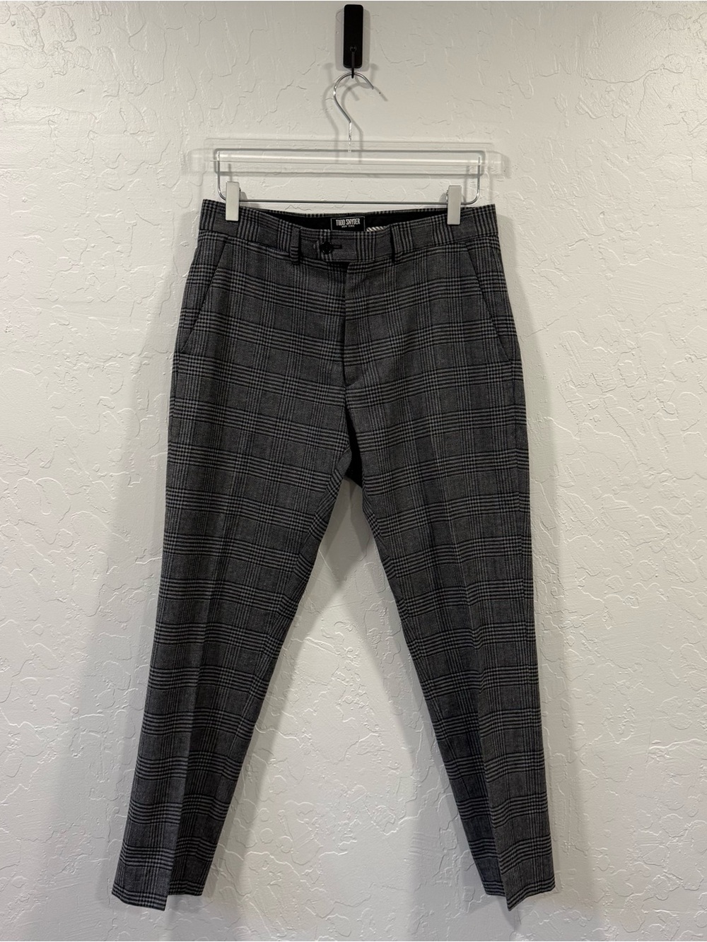 Todd Snyder Wool Plaid Slacks Size 31x30